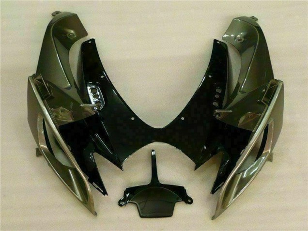 Negro Gris Kit Carenado Moto Suzuki GSXR 600 / 750 K6 06-07 Negro Gris Kit Carenado Moto Suzuki GSXR 600 / 750 K6 06-07