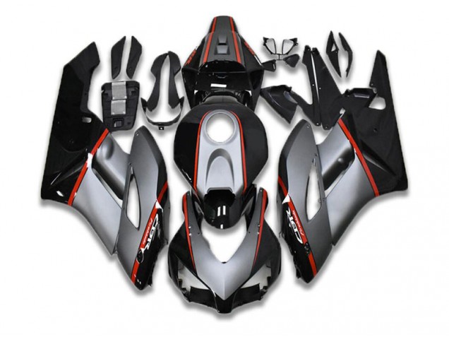 Negro Gris Rojo Carenado Moto Honda CBR 1000 RR 04-05 Negro Gris Rojo Carenado Moto Honda CBR 1000 RR 04-05
