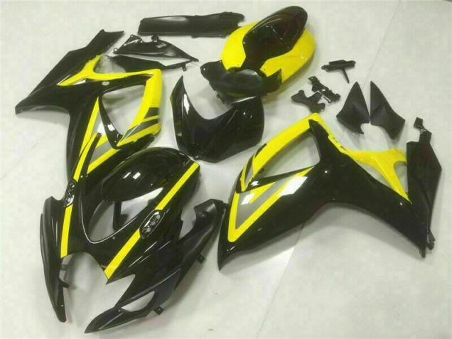 Negro Kit ABS Carenado Motocicleta Suzuki GSXR 600 / 750 K6 06-07 Negro Kit ABS Carenado Motocicleta Suzuki GSXR 600 / 750 K6 06-07