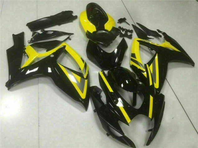 Negro Kit ABS Carenado Motocicleta Suzuki GSXR 600 / 750 K6 06-07 Negro Kit ABS Carenado Motocicleta Suzuki GSXR 600 / 750 K6 06-07