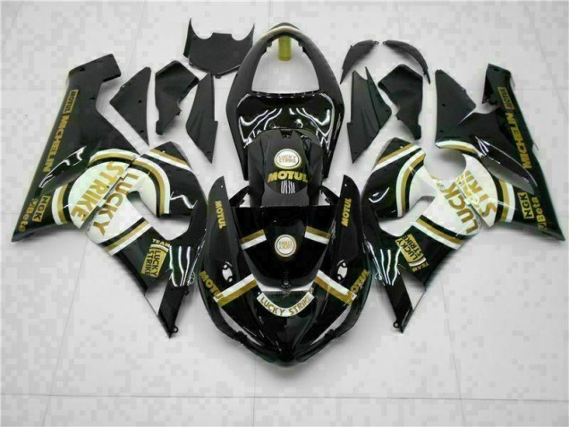 Negro Kit Carenado Moto Kawasaki ZX6R 05-06 Negro Kit Carenado Moto Kawasaki ZX6R 05-06