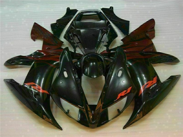 Negro Kit Carenado Moto Yamaha R1 02-03 Negro Kit Carenado Moto Yamaha R1 02-03