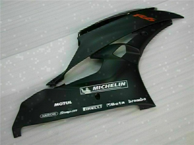 Negro Kit Carenado Moto Yamaha R6 06-07 Negro Kit Carenado Moto Yamaha R6 06-07