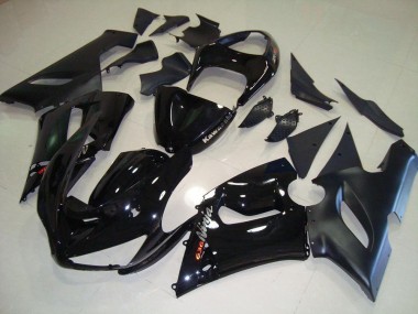 Negro Kit Carenados Moto Kawasaki ZX6R 05-06