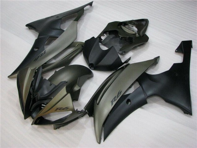 Negro Kit Completo Carenado Moto Yamaha R6 08-16 Negro Kit Completo Carenado Moto Yamaha R6 08-16