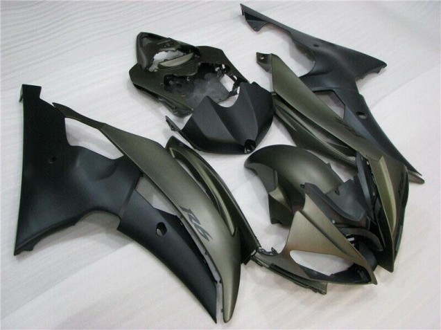 Negro Kit Completo Carenado Moto Yamaha R6 08-16 Negro Kit Completo Carenado Moto Yamaha R6 08-16
