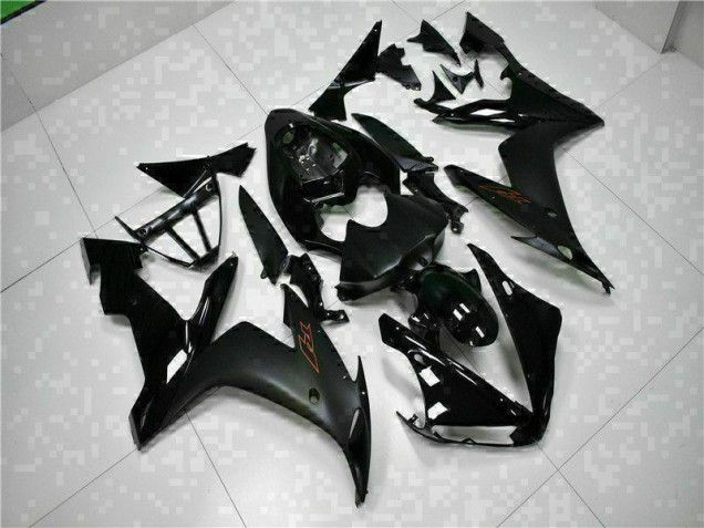 Negro Kits Completo Carenado Moto ABS Yamaha R1 04-06 Negro Kits Completo Carenado Moto ABS Yamaha R1 04-06
