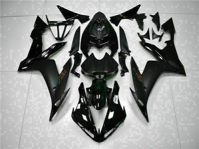Negro Kits Completo Carenado Moto ABS Yamaha R1 04-06 Negro Kits Completo Carenado Moto ABS Yamaha R1 04-06