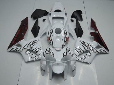 Negro Llama Carenado Moto Honda CBR 600 RR 05-06