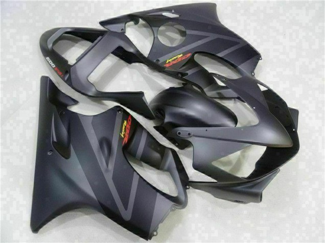 Negro Mate ABS Moto Plástica Honda CBR 600 F4i 01-03