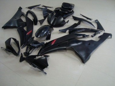 Negro Mate Brillante Negro Carenado Moto Yamaha R6 08-16