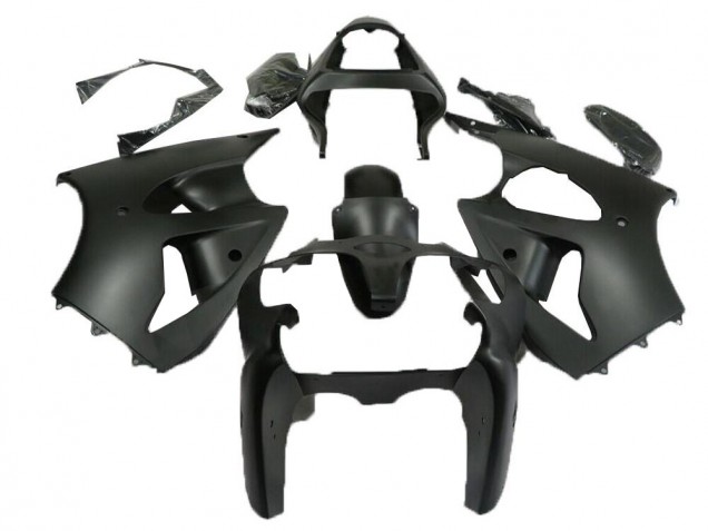 Negro Mate Carenado Moto Kawasaki ZX6R 00-02 Negro Mate Carenado Moto Kawasaki ZX6R 00-02