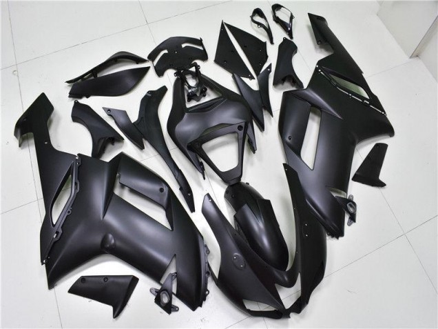 Negro Mate Carenado Moto Kawasaki ZX6R 07-08 Negro Mate Carenado Moto Kawasaki ZX6R 07-08