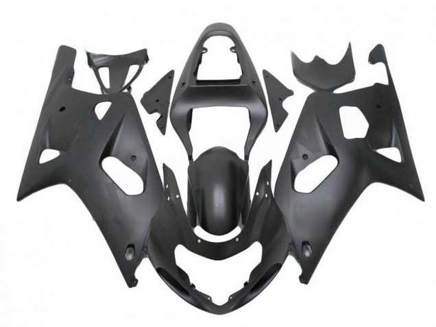 Negro Mate Carenado Moto Suzuki GSXR 600 / 750 K1 K2 K3 01-03 Negro Mate Carenado Moto Suzuki GSXR 600 / 750 K1 K2 K3 01-03