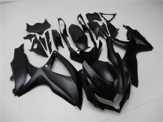 Negro Mate Carenado Moto Suzuki GSXR 600 / 750 K8 08-10 Negro Mate Carenado Moto Suzuki GSXR 600 / 750 K8 08-10