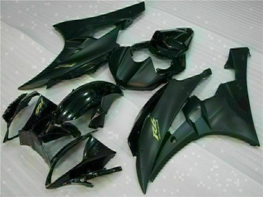 Negro Mate Carenado & Plástico Moto Yamaha R6 06-07