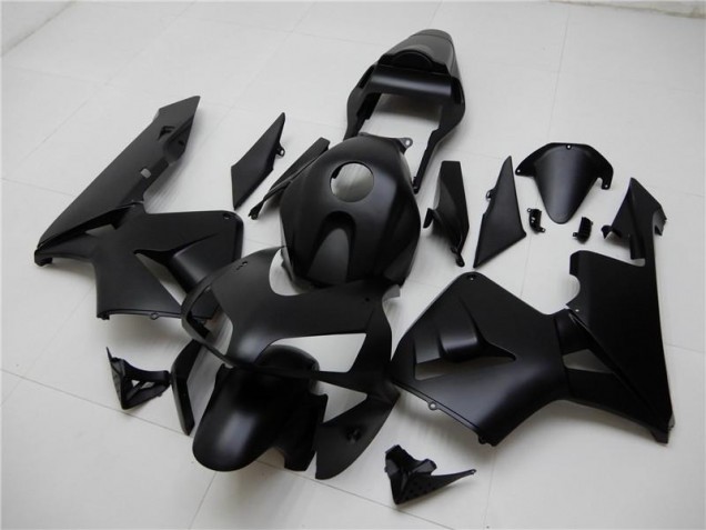 Negro Mate Carrocería Motocicletas Honda CBR 600 RR 03-04
