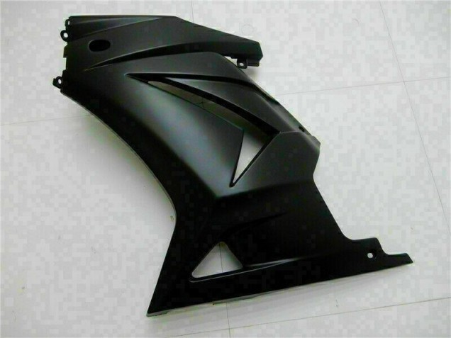 Negro Mate Carrocería Motocicletas Kawasaki EX250 08-12 Negro Mate Carrocería Motocicletas Kawasaki EX250 08-12