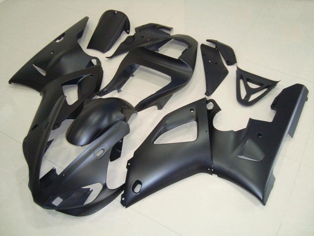 Negro Mate Carrocería Motocicletas Yamaha R1 00-01 Negro Mate Carrocería Motocicletas Yamaha R1 00-01