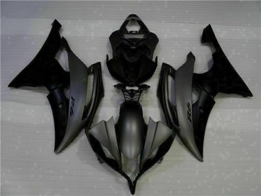 Negro Mate Kit ABS Carenado Motocicleta Yamaha R6 08-16