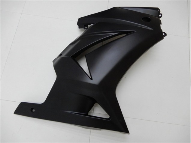 Negro Mate Kit Completo Carenado Moto Kawasaki EX250 08-12 Negro Mate Kit Completo Carenado Moto Kawasaki EX250 08-12