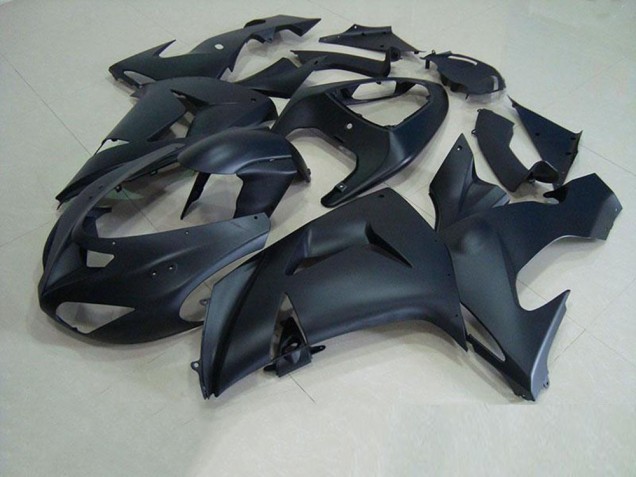 Negro Mate Kit Completo Carenado Moto Kawasaki ZX10R 06-07 Negro Mate Kit Completo Carenado Moto Kawasaki ZX10R 06-07