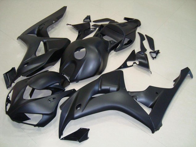 Negro Mate Plástica Moto Honda CBR 1000 RR 06-07 Negro Mate Plástica Moto Honda CBR 1000 RR 06-07