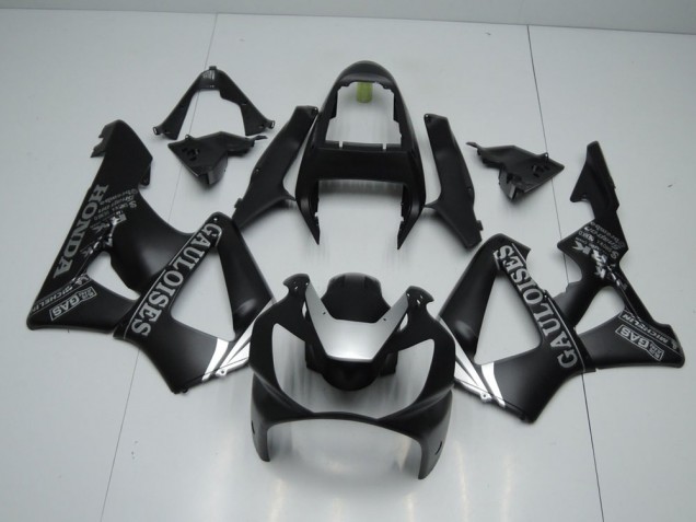 Negro Mate Plata Carenado Moto Honda CBR 900 RR 929 00-01 Negro Mate Plata Carenado Moto Honda CBR 900 RR 929 00-01