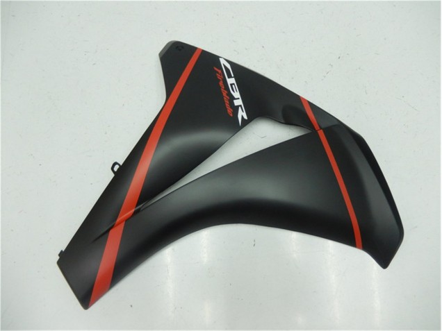 Negro Mate Rojo Carenado Moto Honda CBR 1000 RR 08-11 Negro Mate Rojo Carenado Moto Honda CBR 1000 RR 08-11