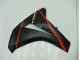Negro Mate Rojo Carenado Moto Honda CBR 1000 RR 08-11 Negro Mate Rojo Carenado Moto Honda CBR 1000 RR 08-11