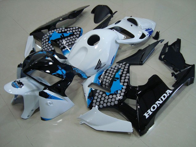 Negro Mate con Rojo Pegatinas Carenado Moto Honda CBR 600 RR 05-06 Negro Mate con Rojo Pegatinas Carenado Moto Honda CBR 600 RR 05-06