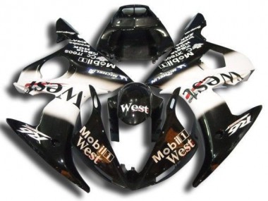 Negro Mobil West Carenado Moto Yamaha R6 03-05