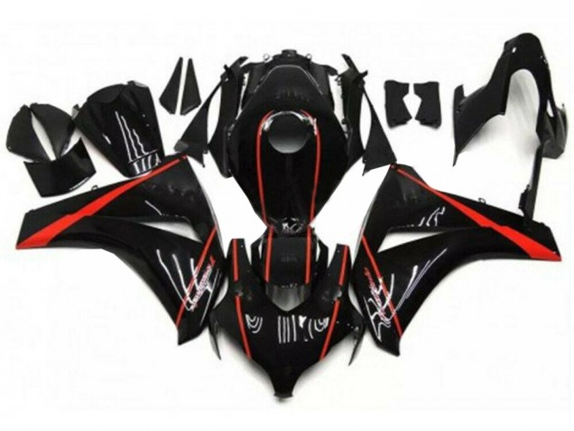 Negro Moto Plástica Honda CBR 1000 RR 08-11 Negro Moto Plástica Honda CBR 1000 RR 08-11