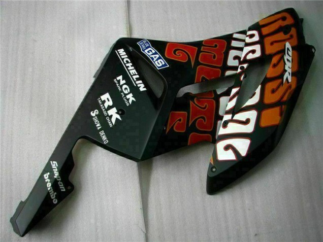 Negro Naranja Carenado & Plástico Moto Honda CBR 1000 RR 04-05 Negro Naranja Carenado & Plástico Moto Honda CBR 1000 RR 04-05