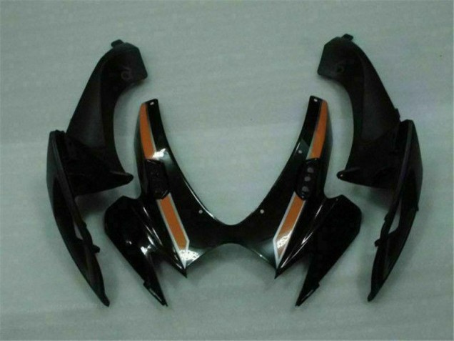 Negro Naranja Plástico Moto Suzuki GSXR 600 / 750 K6 06-07 Negro Naranja Plástico Moto Suzuki GSXR 600 / 750 K6 06-07
