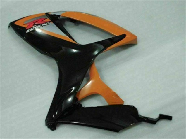 Negro Naranja Plástico Moto Suzuki GSXR 600 / 750 K6 06-07 Negro Naranja Plástico Moto Suzuki GSXR 600 / 750 K6 06-07