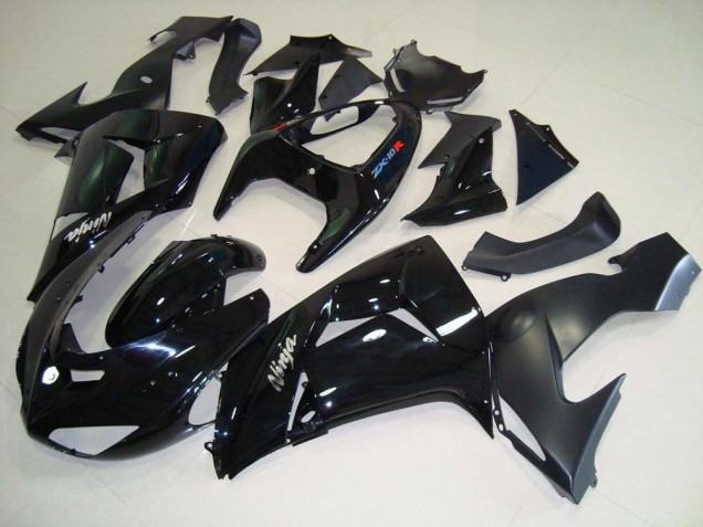 Negro Negro Mate Carenado Moto Kawasaki ZX10R 06-07 Negro Negro Mate Carenado Moto Kawasaki ZX10R 06-07