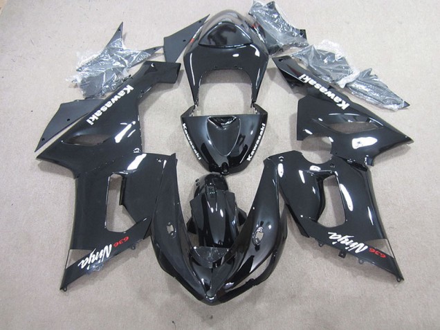 Negro Ninja 636 Moto Plástica Kawasaki ZX6R 05-06 Negro Ninja 636 Moto Plástica Kawasaki ZX6R 05-06