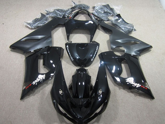 Negro Ninja 636 Moto Plástico Kawasaki ZX6R 05-06 Negro Ninja 636 Moto Plástico Kawasaki ZX6R 05-06