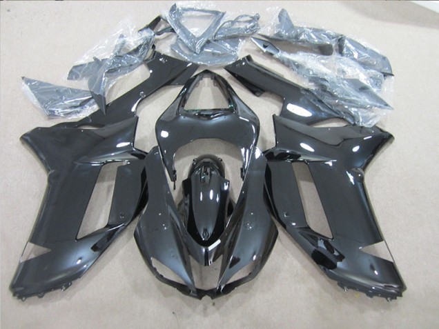 Negro Plástica Moto Kawasaki ZX6R 07-08 Negro Plástica Moto Kawasaki ZX6R 07-08