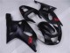Negro Plástica Moto Suzuki GSXR 600 / 750 K1 K2 K3 01-03 Negro Plástica Moto Suzuki GSXR 600 / 750 K1 K2 K3 01-03