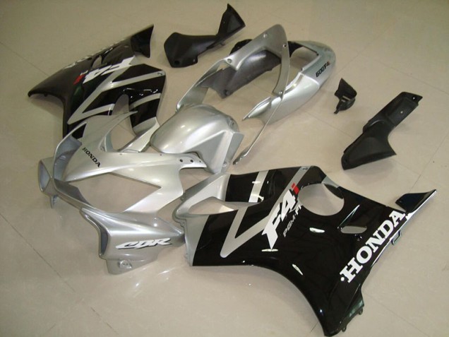 Negro Plata ABS Moto Plásticos Honda CBR 600 F4i 04-07 Negro Plata ABS Moto Plásticos Honda CBR 600 F4i 04-07