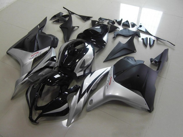 Negro Plata Carenado Moto Honda CBR 600 RR 09-12 Negro Plata Carenado Moto Honda CBR 600 RR 09-12