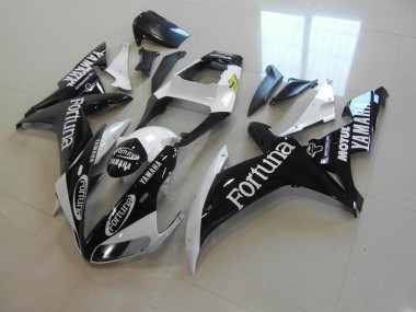 Negro Plata Carrocería Motocicletas Yamaha R1 02-03