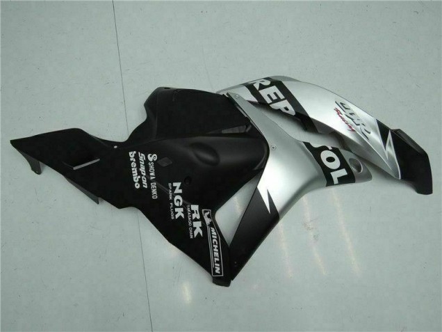 Negro Plata Repsol Carenado Moto Honda CBR 600 RR 09-12 Negro Plata Repsol Carenado Moto Honda CBR 600 RR 09-12