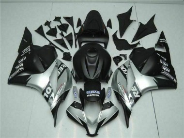Negro Plata Repsol Carenado Moto Honda CBR 600 RR 09-12
