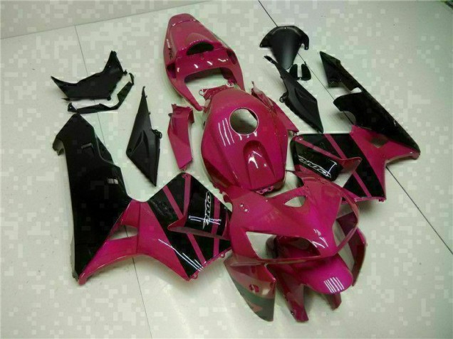 Negro Púrpura Carenado Moto Honda CBR 600 RR 05-06 Negro Púrpura Carenado Moto Honda CBR 600 RR 05-06