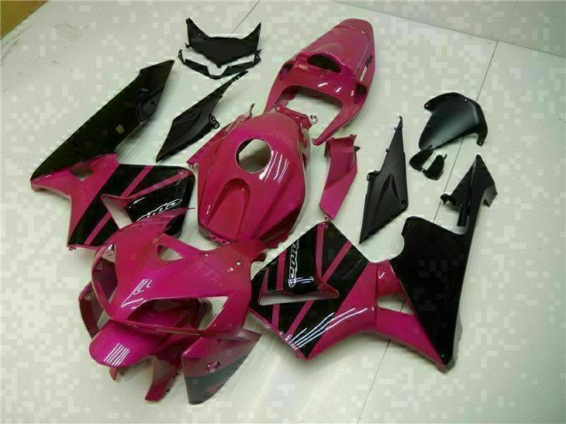 Negro Púrpura Carenado Moto Honda CBR 600 RR 05-06 Negro Púrpura Carenado Moto Honda CBR 600 RR 05-06