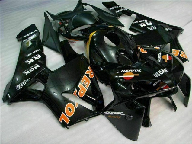 Negro Repsol Kits Completo Carenado Moto ABS Honda CBR 600 RR 05-06 Negro Repsol Kits Completo Carenado Moto ABS Honda CBR 600 RR 05-06
