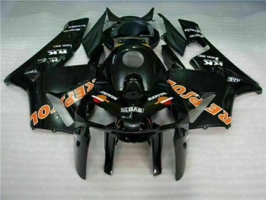 Negro Repsol Kits Completo Carenado Moto ABS Honda CBR 600 RR 05-06